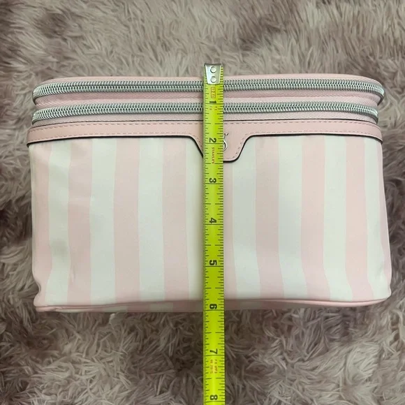 Victoria's Secret Pink Striped Cosmetic Bag - Picture 5 of 7